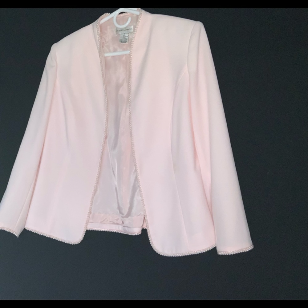 Vintage Pink Pearl Blazer